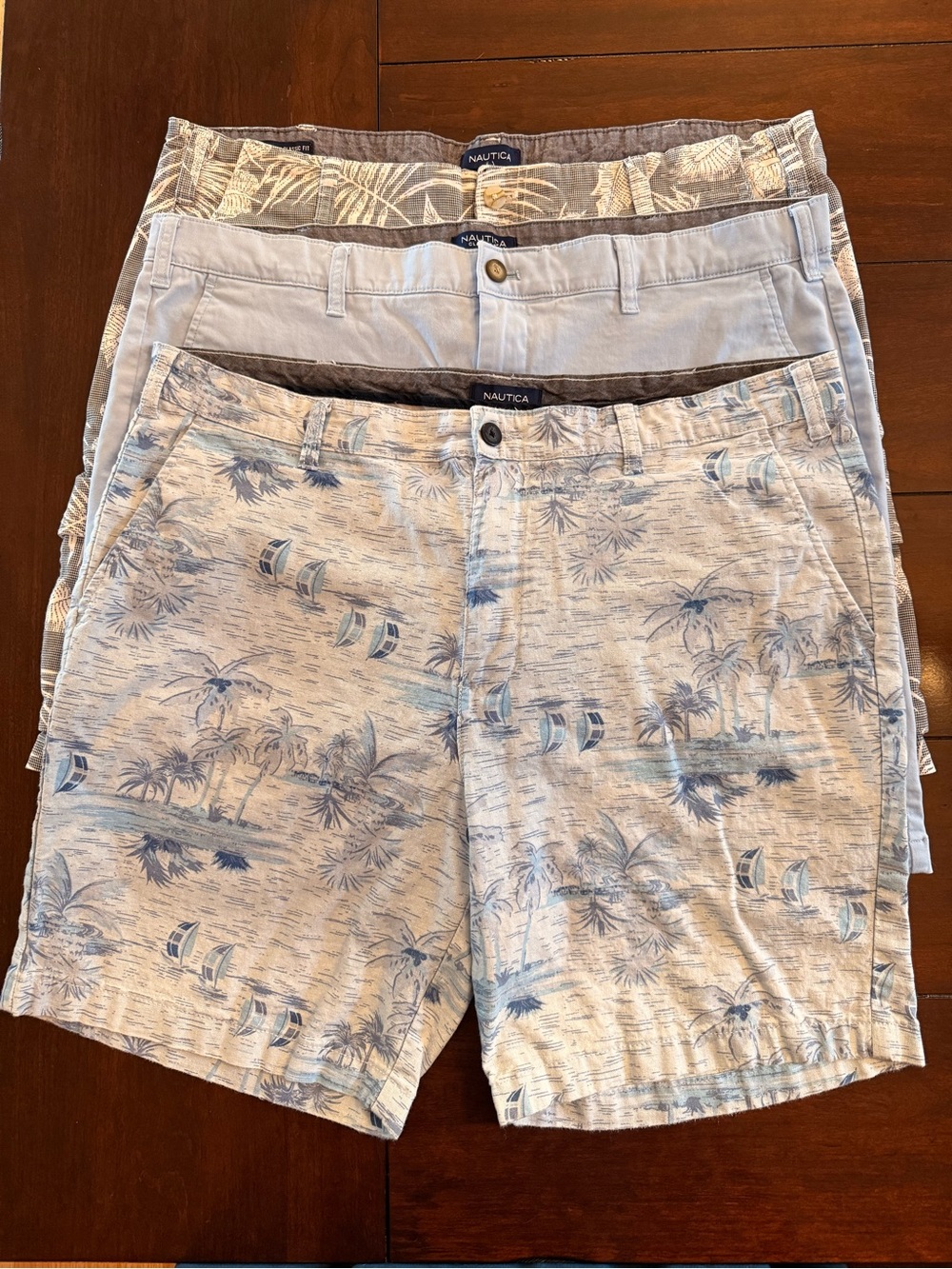 Bundle of 3 Nautica Men's Shorts size 38W